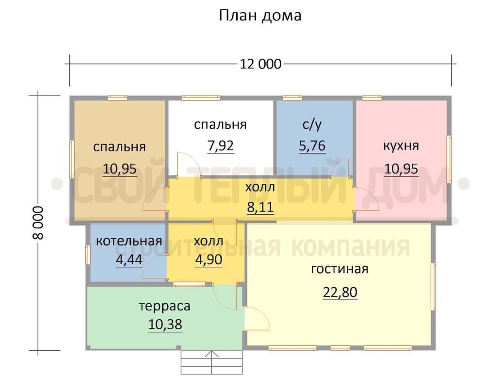 Свой дом-трешка по цене студии